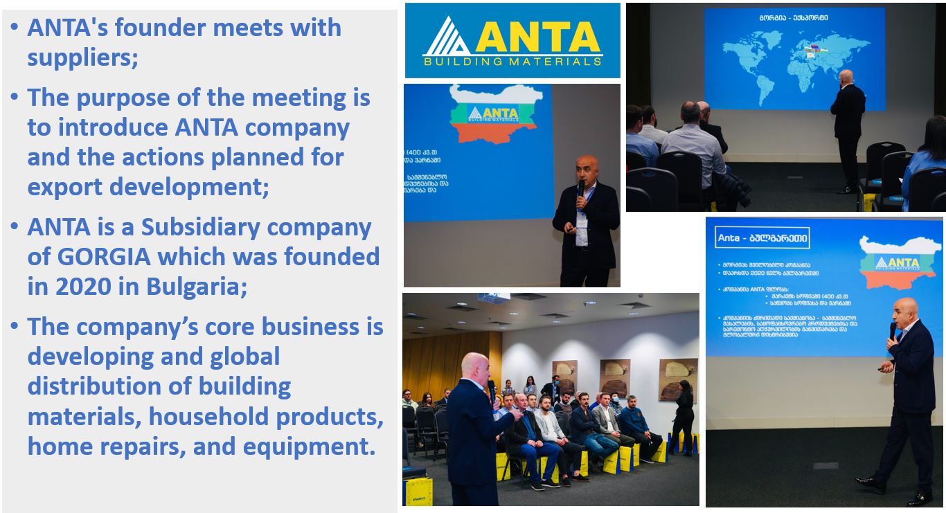 ANTA's founder meets with suppliers